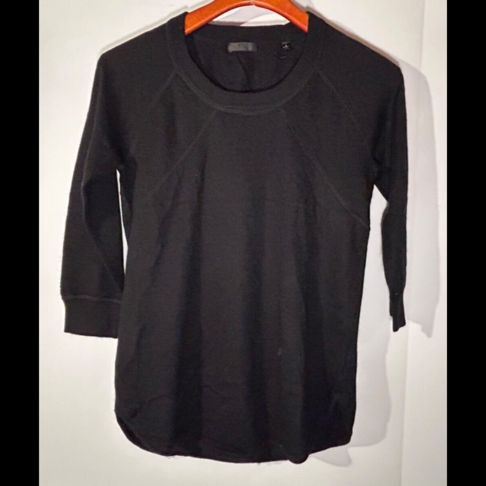 NWOT - ATM Anthony Thomas Melillo Cashmere Lightweight Sweater Black Size M